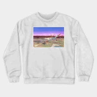 'Flying Saucer Fever: Airborne UFO Encounters, 1950-1952' Book Cover Art (33oz, 2021) Crewneck Sweatshirt